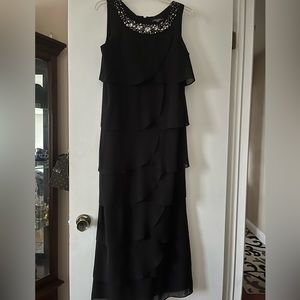 Women’s evening black dress